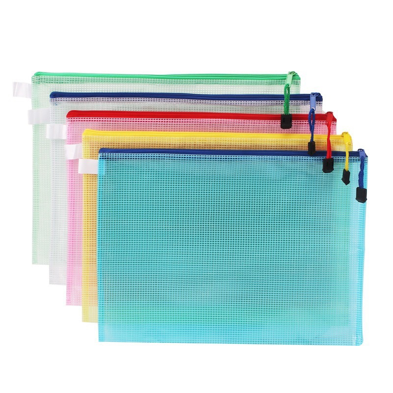 

Map Jaring Resleting / Zipper Bag / Map pelajaran sekolah