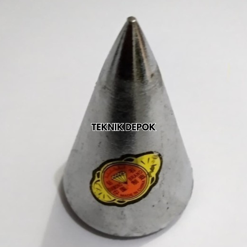 Lot Besi 200 Gram Mata Bandul Unting Unting Tali Benang Proyek Alat Pengukur Ketegakan Bidang Kerucu