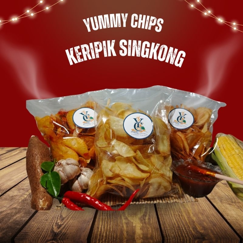 

Yummy Chips Keripik Singkong Barbeque