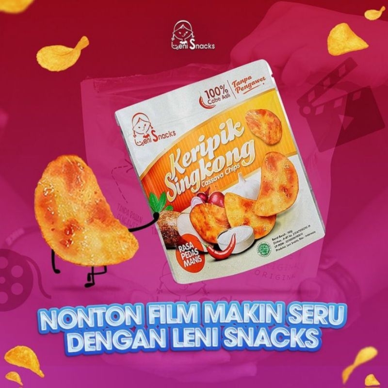 

KERIPIK SINGKONG KENTANG ENAK PEDAS MANIS MERAH LENI