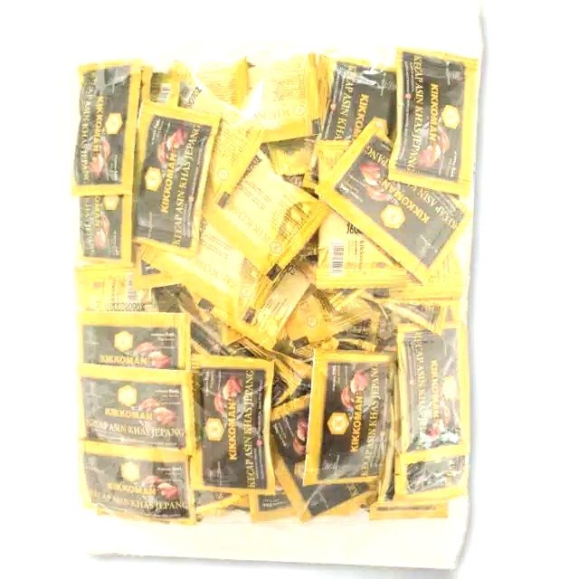 

KIKKOMAN SHOYU SACHET @5 ML 1 PACK 100 PCS