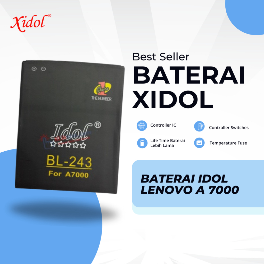 BATERAI XIDOL LENOVO A 7000