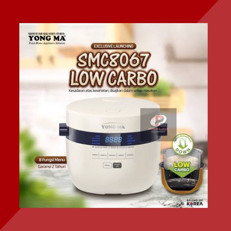 Magic com yongma 8067 low carbo