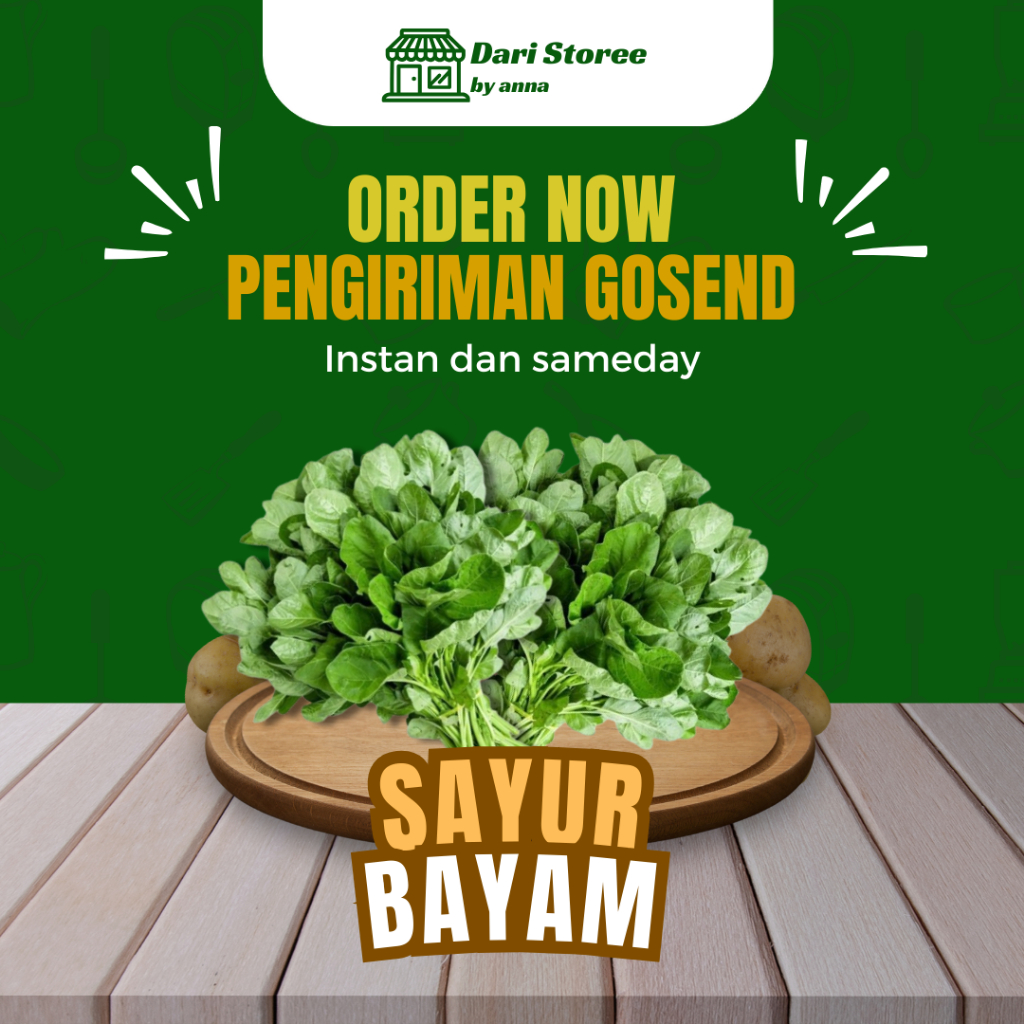 

Sayur Bayam Segar