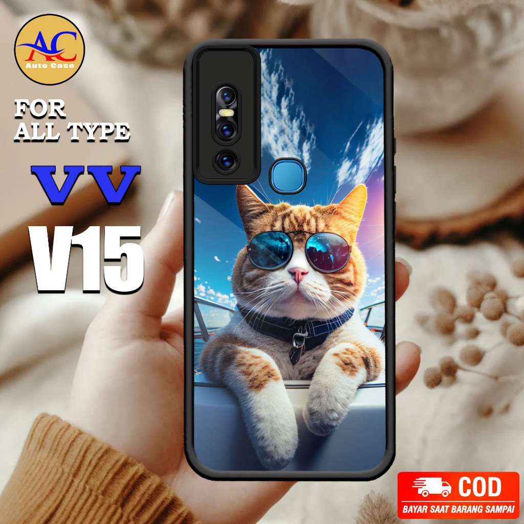 Case VIVO V15 Auto Case Motif [ KCNG ] Case Hp Glossy Casing Hape Hardcase Case Keren BISA COD