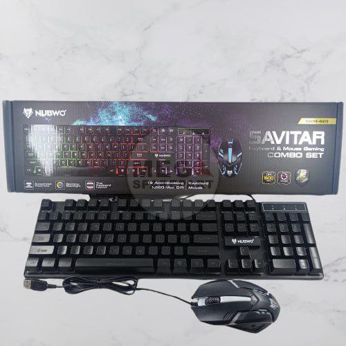 nubwo NKM-623 Keyboard dan Mouse Gaming Combo