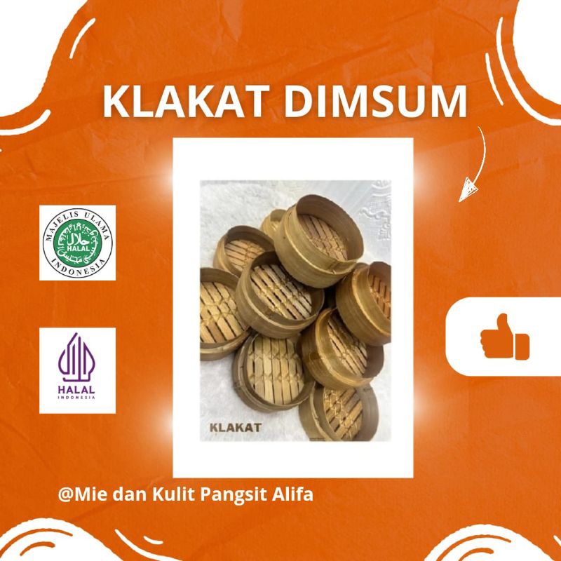 Klakat Bambu Dimsum Uk 13 cm Untuk Mengukus Dimsum, Pao, dan Lain-Lain