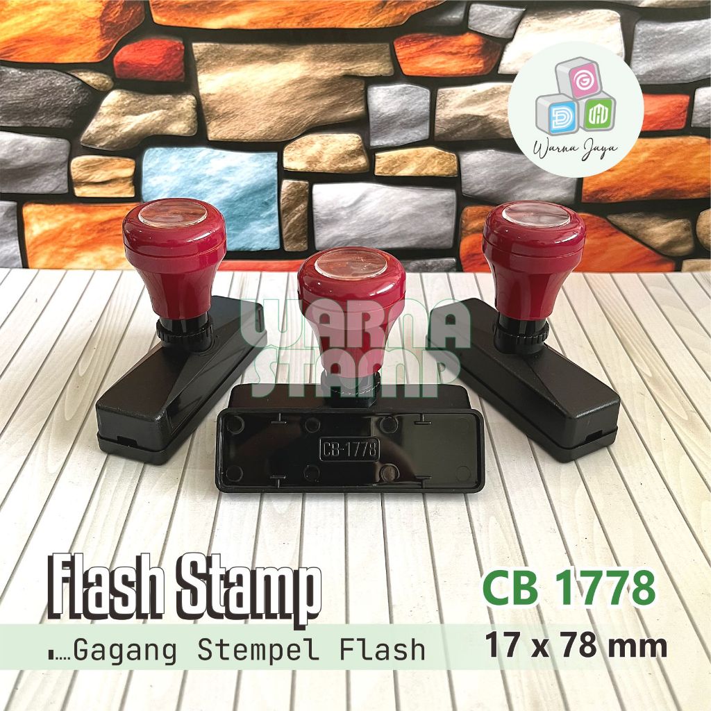 

Gagang Stempel Flash 1778 mm / Paket 1 Biji / STEMPEL FLASH HANYA GAGANG SAJA