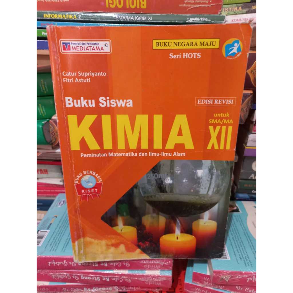 BUKU PAKET KIMIA SMA KELAS 12 MEDIATAMA