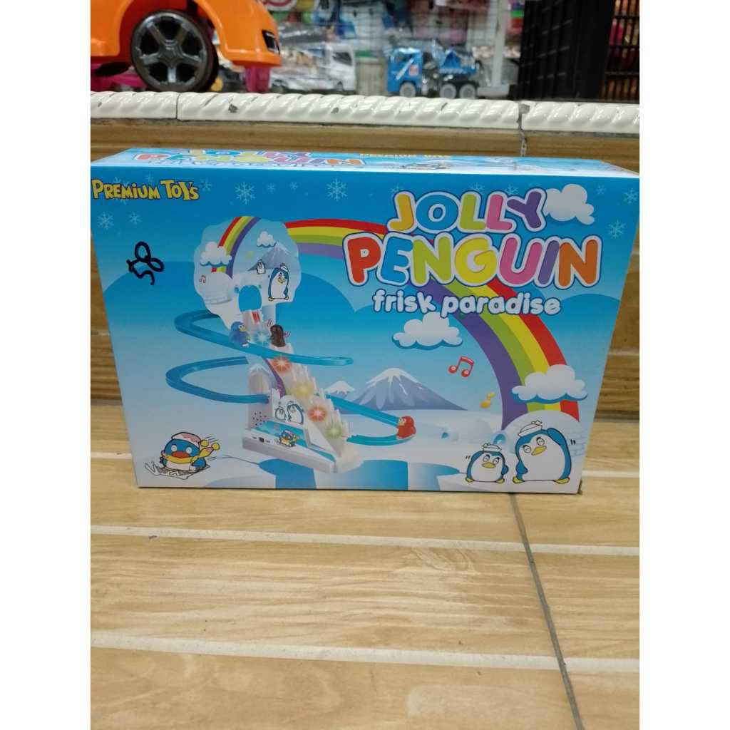 mainan anak slide penguin pr17386a