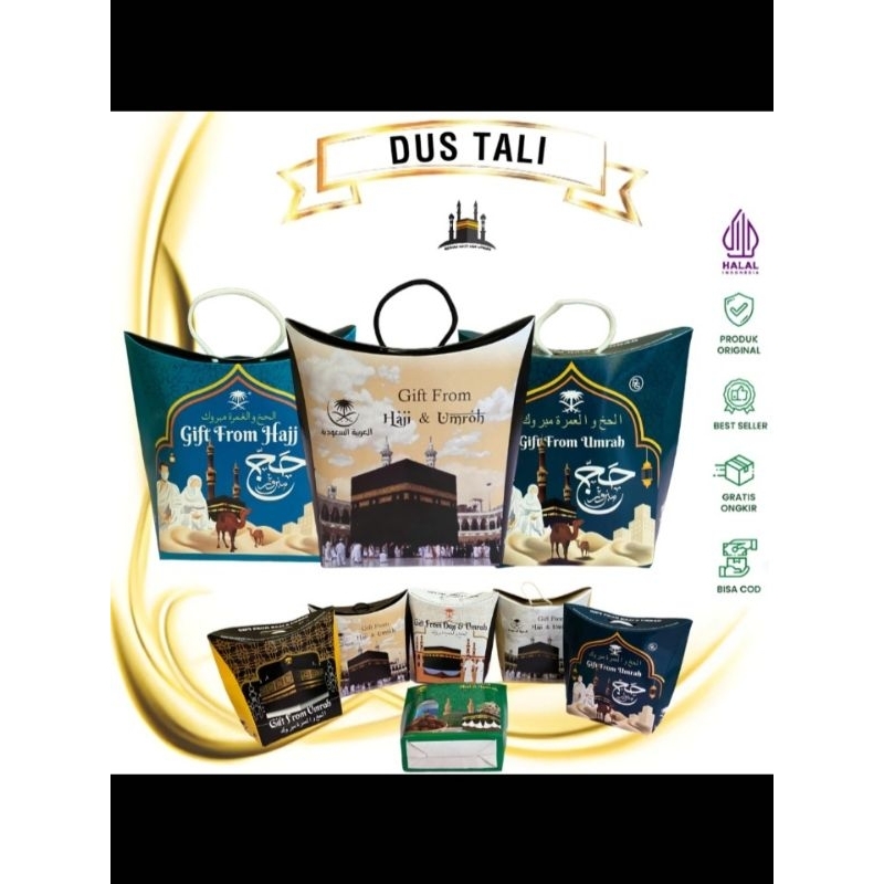 paper bag haji dan umroh,Dus tali Gift haji dan umroh, Box Tali Gift Haji dan umroh