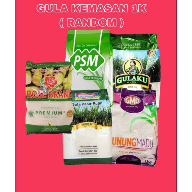 

Gula Pasir Kemasan 1 kg