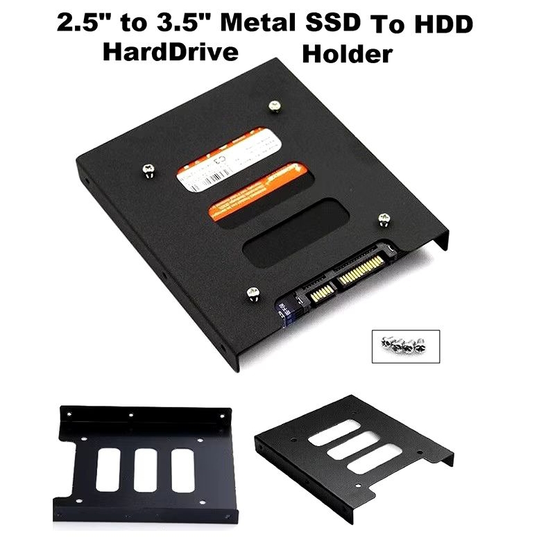 BRACKET SSD HDD 2.5 to 3.5 inch METAL / MOUNTING BRACKET HDD SSD