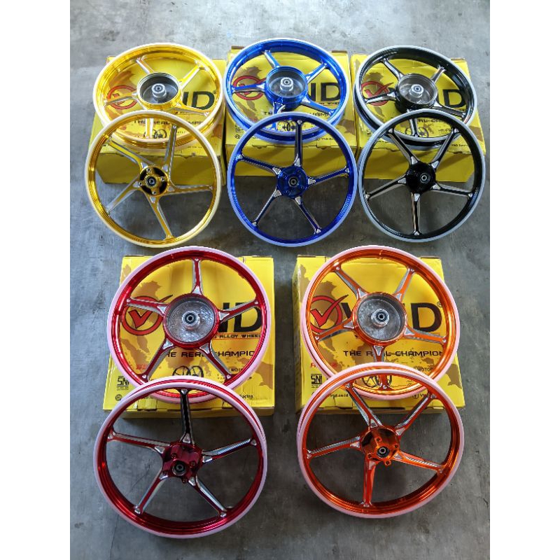 VND Velg Tipe AK 55 Model Enkei X1R  Taka Jupiter Z Jupi MX Old Vega ZR F1ZR Ukuran 140/160 Ring 17