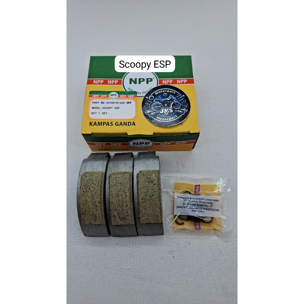 JVS - Kampas Ganda Only SCOOPY ESP Original NPP