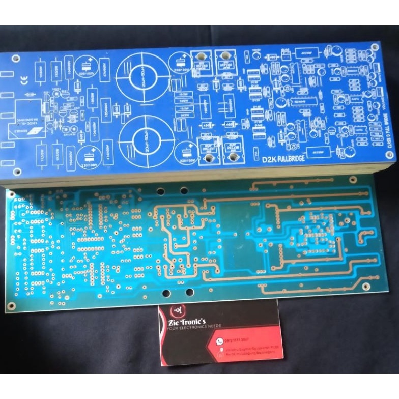 PCB D2K FULLBRIDGE PCB CLASS D FULLBRIDGE FIBER FIX g Y2G7