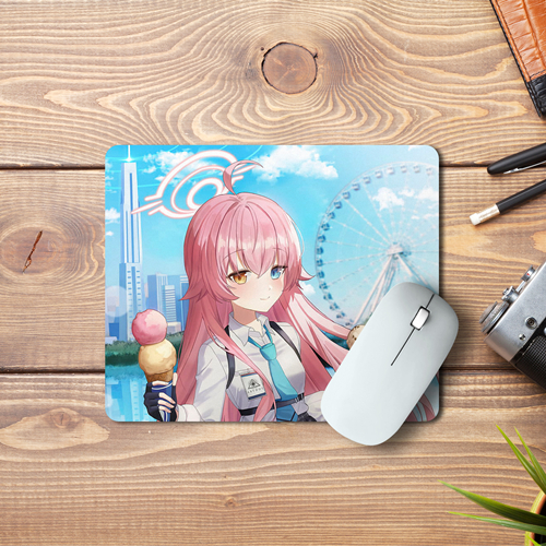[5 DESAIN] MOUSE PAD ANIME TAKANASHI HOSHINO BLUE ARCHIVE / MOUSEPAD ANIME TAKANASHI HOSHINO BLUE AR