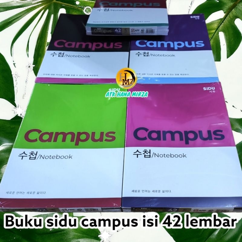 

Buku Sidu Campus ukuran boxy isi 42 lembar/pak (5 buku)