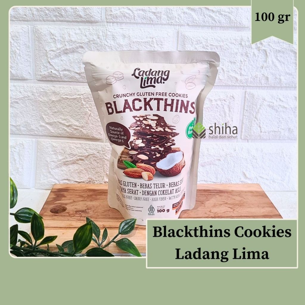 

Blackthins Cookies 100gr - Ladang Lima | Warung Shiha