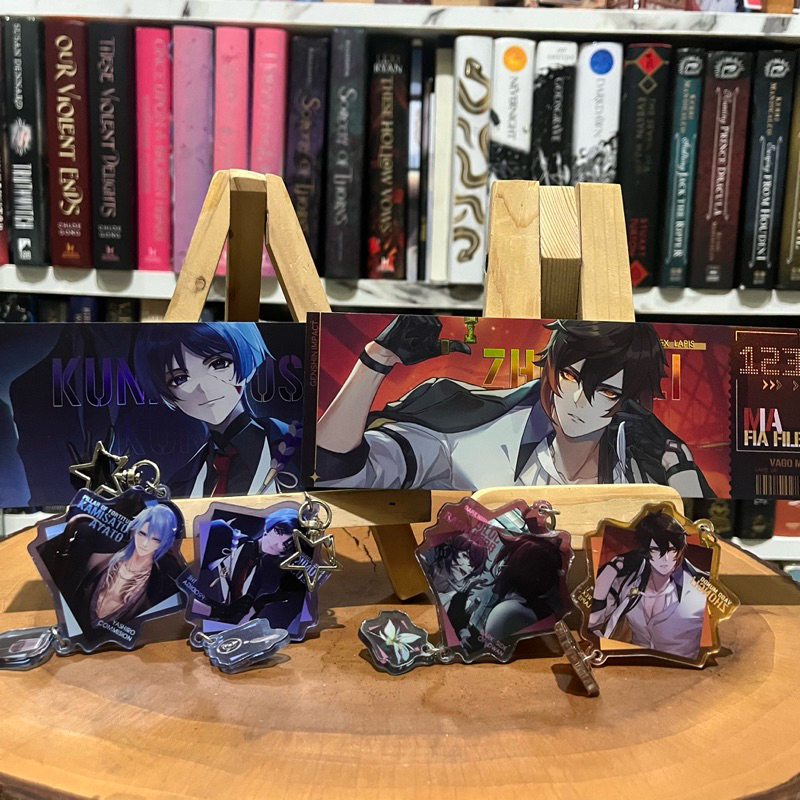 

RB Genshin Impact Badges Hologram Polaroid Shikishi Postcard by Kinowong Alhaitham Kaveh Zhongli