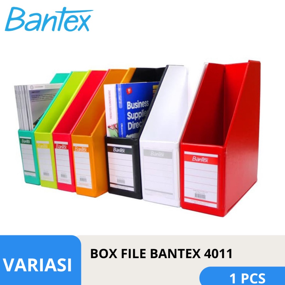 

KODE U7H4 Box File Bantex Magazine File 1cm Folio 411