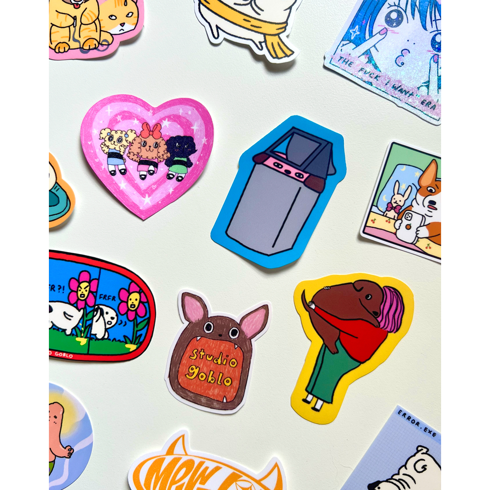 

Studio Goblo Die Cut Stickers - Aneka Binatang