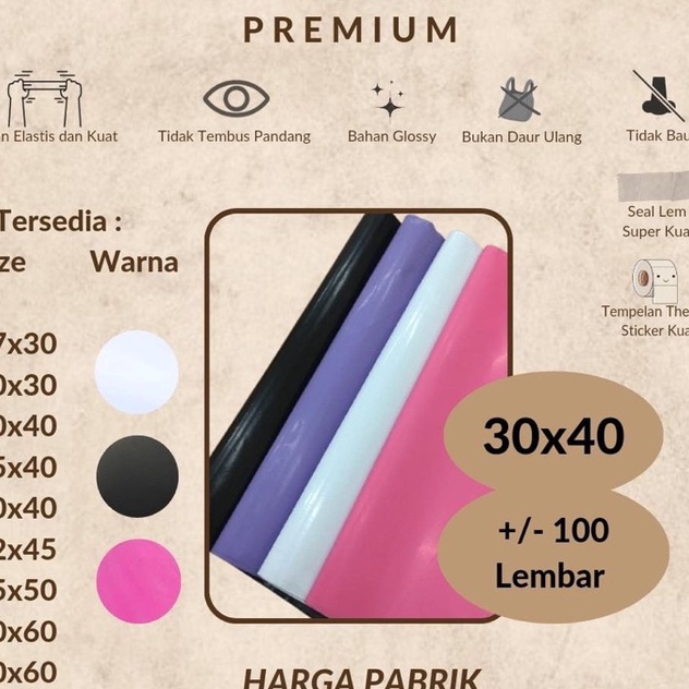 

Spesial PREMIUM Polymailer 3x4 Polymailer Putih 3x4 1 lbr Hitam Pink 3 x 4 Amplop Plastik Packing Olshop Glossy Polymailer Hitam Polymailer Pink