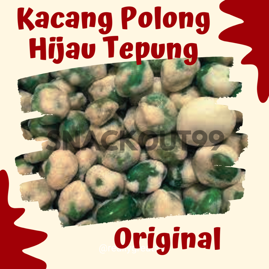 

Kacang Polong Hijau Tepung 500 gram Termurah Terenak