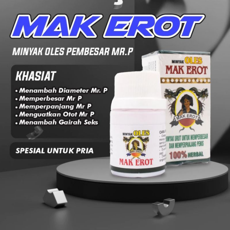 Mak Erot Minyak Pembesarpennis Herbal Alami Original Mak erot Oil Asli