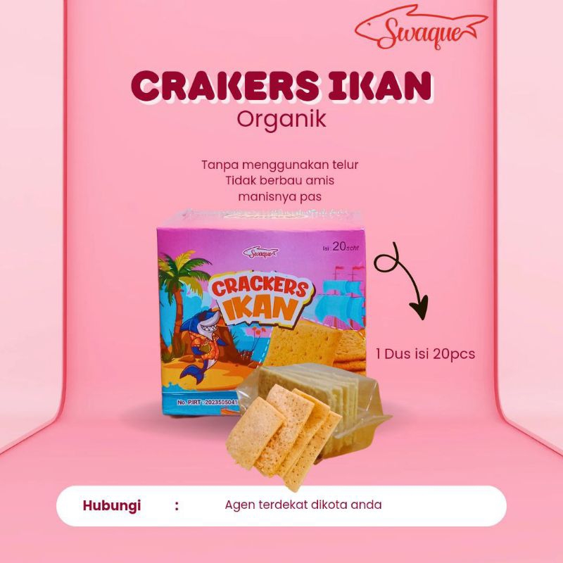 

Crakers Ikan ( Swaque Snack )