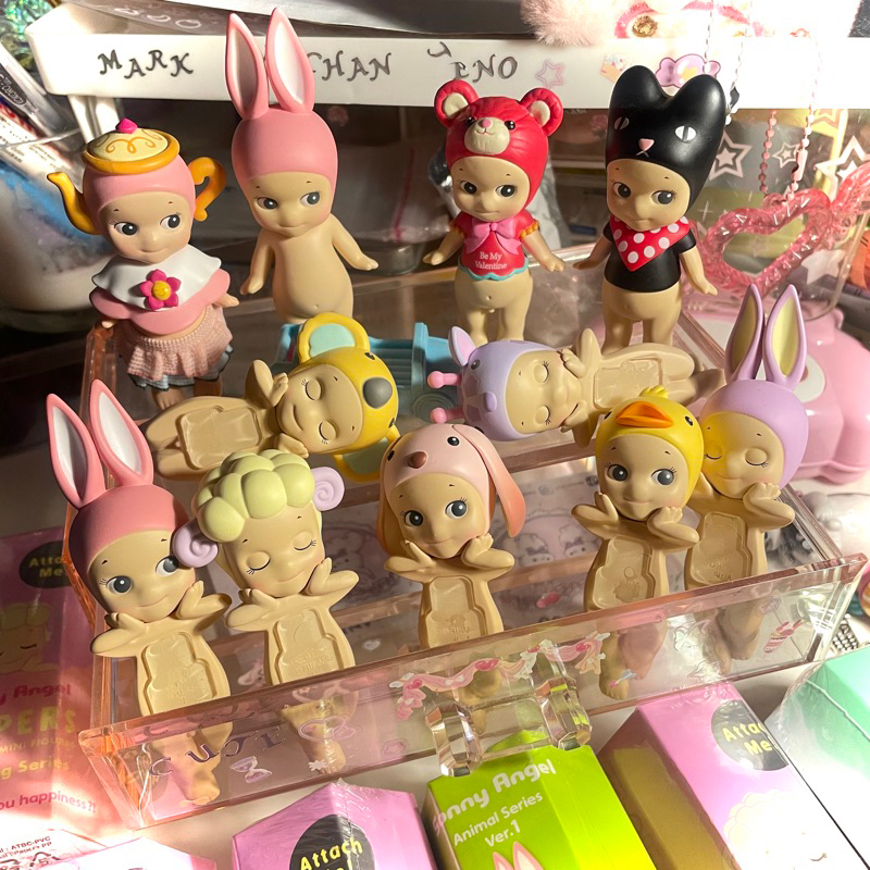 [ORIGINAL] Sonny Angel Hippers Animal Strawberry Lop ear rabbit Pig | Hippers Dreaming Giraffe Panda