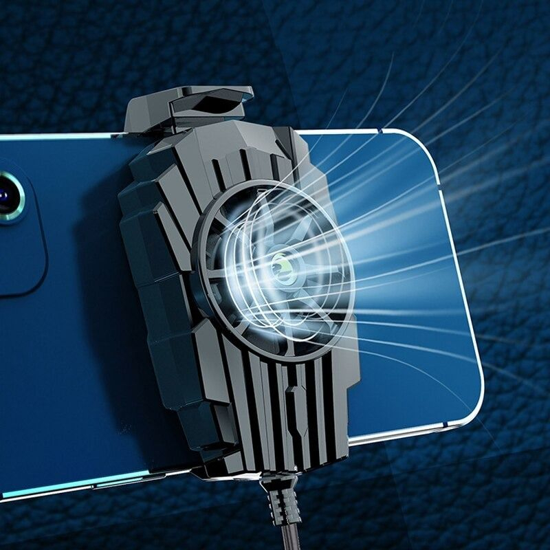 Kipas Gaming Pendingin Hp Radiator Kipas USB Fan Cooler Pad For Gamers F5