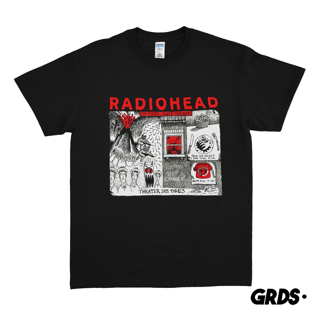 T-SHIRT RADIOHEAD / KAOS RADIOHEAD