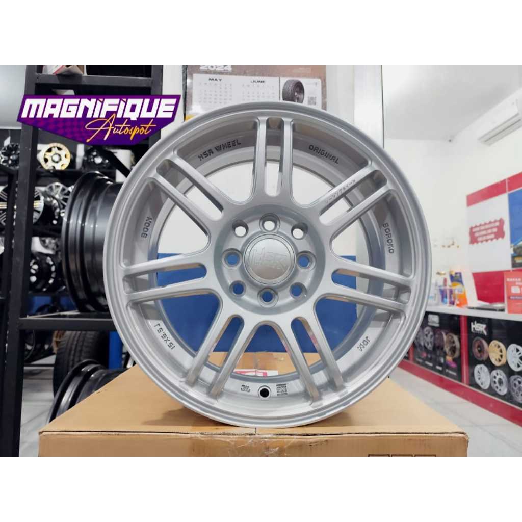 Velg Mobil HSR Ring 15 Agya Etios Sirion Rio Avanza dll HSR BOON R15