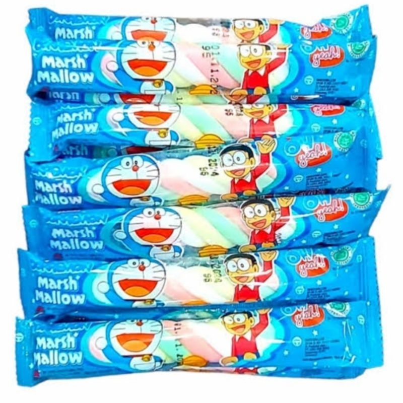 

Marshmellow Doraemon Kepang Pack isi 20pcs