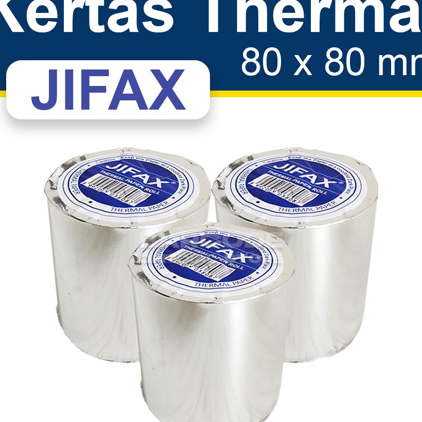

Terjangkau KERTAS THERMAL 8 X 8 mm 8x8 mm 8x8mm 8mm Roll Kertas Kasir Thermal EPSON TMT82