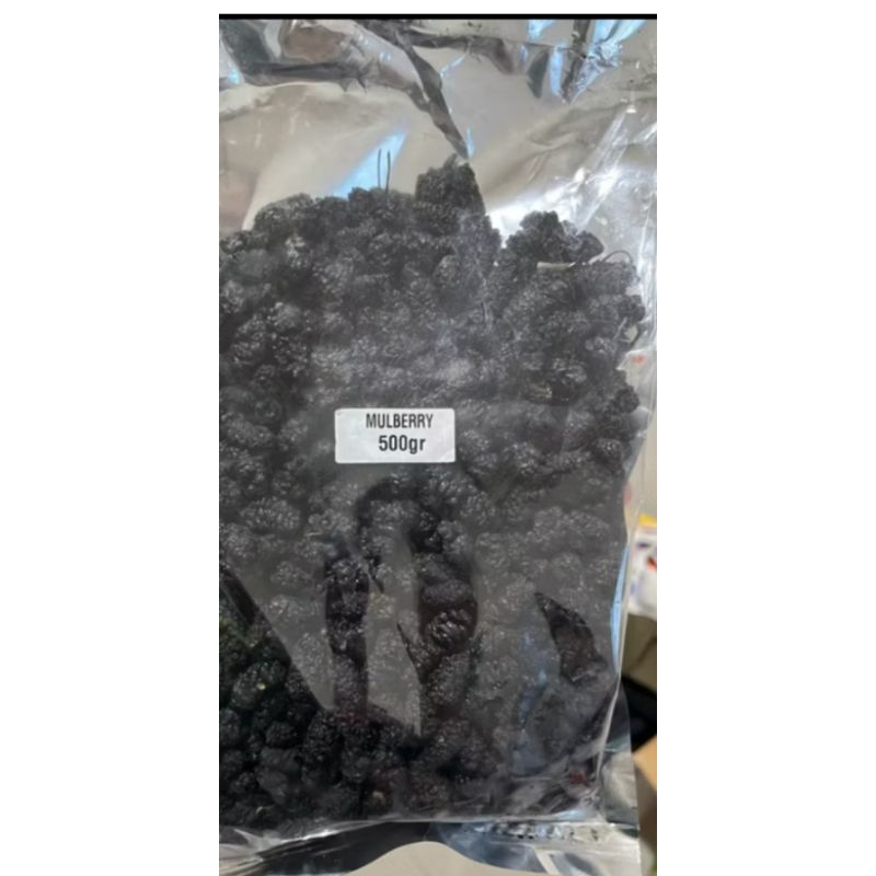 

Dried Black mulberry / Dried Mulberry Fruit / Buah murbei hitam kering 1kg