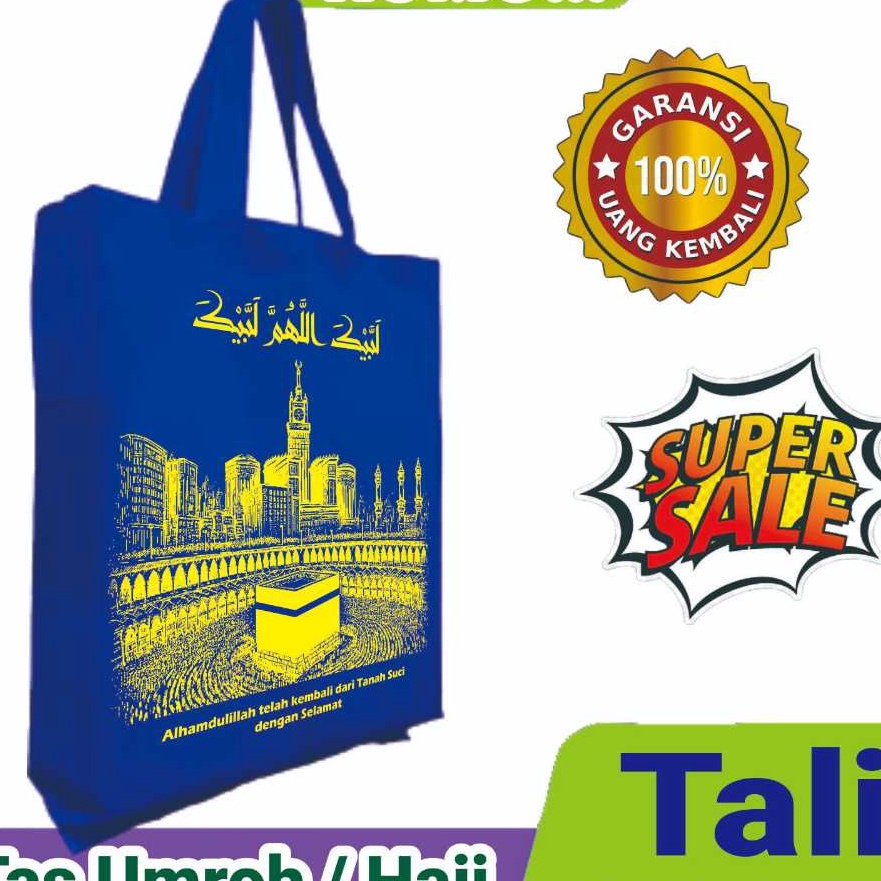 

Pilihan PROMO Tas UMROH atau HAJI T4x3x8 per 12pcs