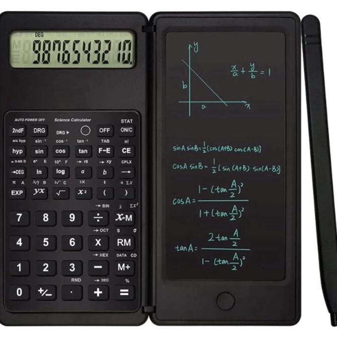 

Kalkulator Lipat Calculator ilmiah Scientific EWriter LCD Note Pen S9 e B1A9