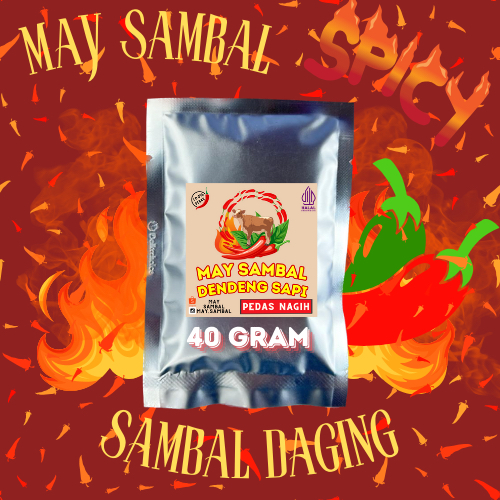 

MAY SAMBAL SACHET SAMBAL DENDENG SAPI