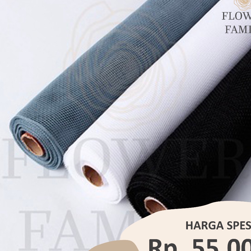 

Beli Flower Family Flower Wrapping Paper Polynet Korea Mesh Roll Tile Jaring Kertas Buket Bunga Florist Kertas Bunga