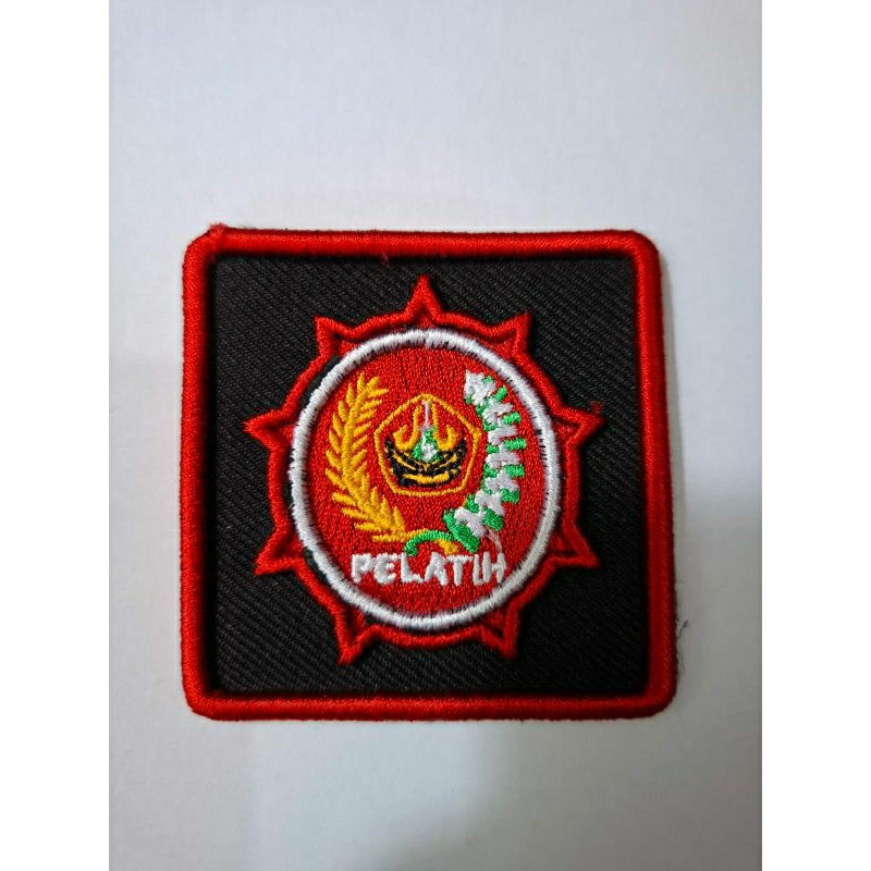 LOGO JABATAN PELATIH BANSER BORDIR TIMBUL