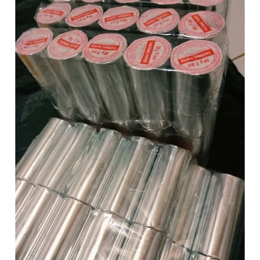 

HJ6 KERTAS THERMAL STRUK KERTAS PRINTER THERMAL EDC 8MM X 4MM 1ROLL