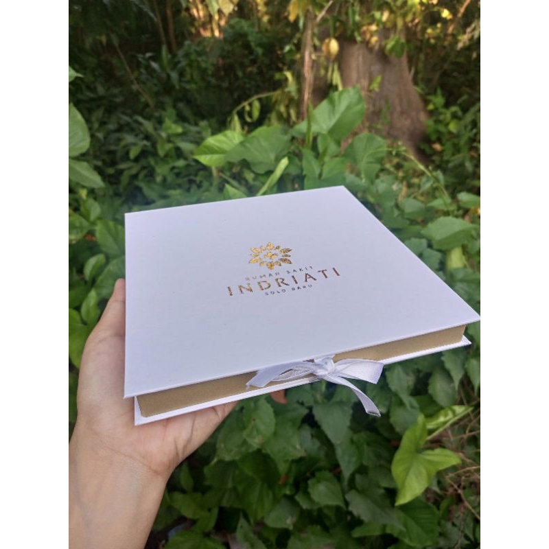 

box wedding jilbab bridesmaid uk 18x18x3cm custom kotak