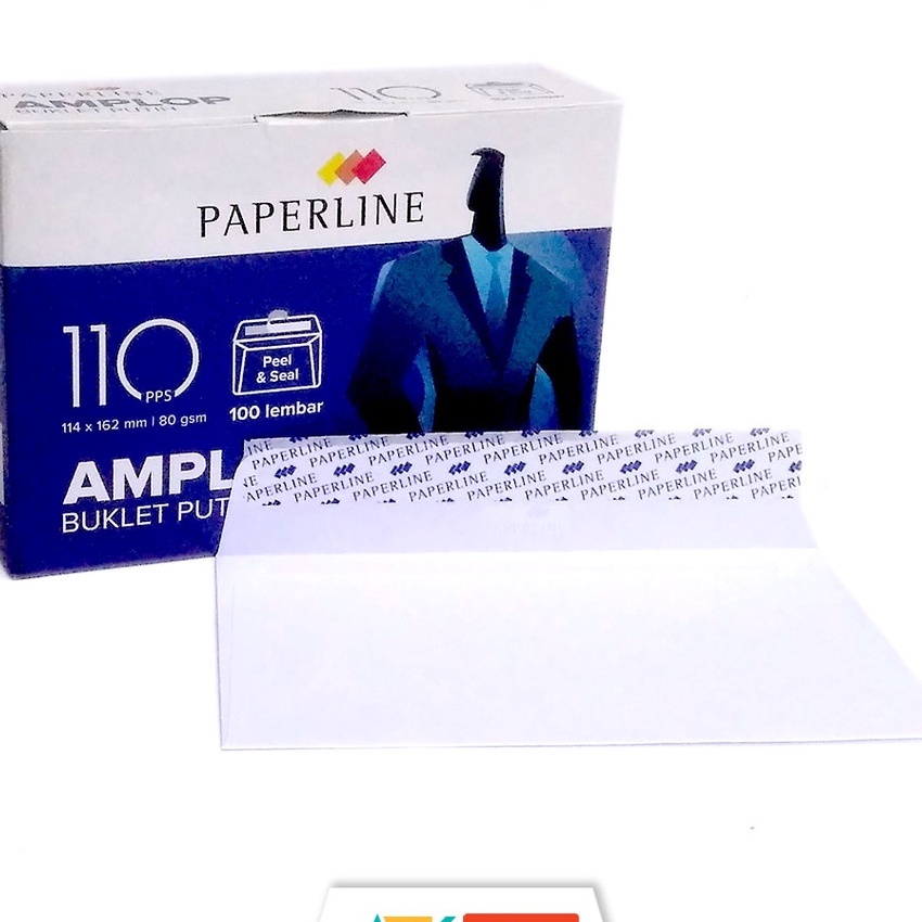 

Wah Amplop Putih Paperline 11 PPS Uk 114 x 162 mm