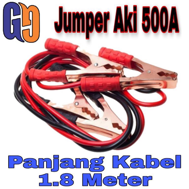 Terbaik Kabel Jumper Aki Mobil Motor 18 meter 5A