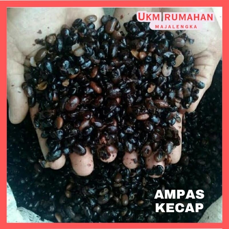 

Ampas Kecap Kedelai Hitam asli majalengka 250gram