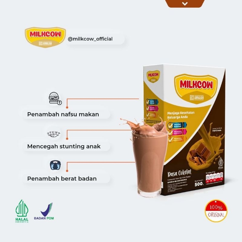 

SUSU MILKCOW 500GR