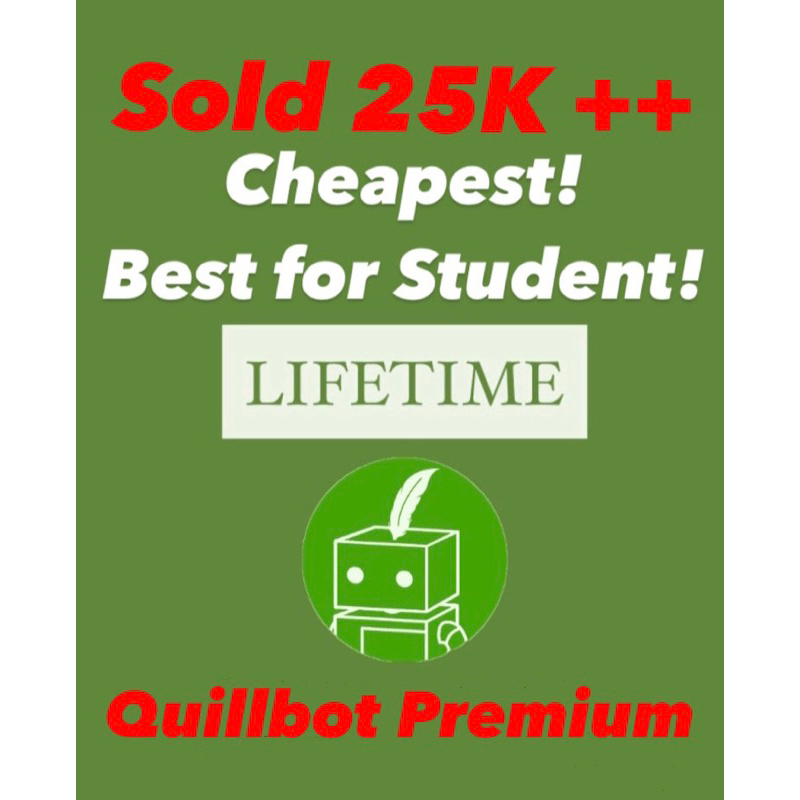Quillbot Premium Account Lifetime
