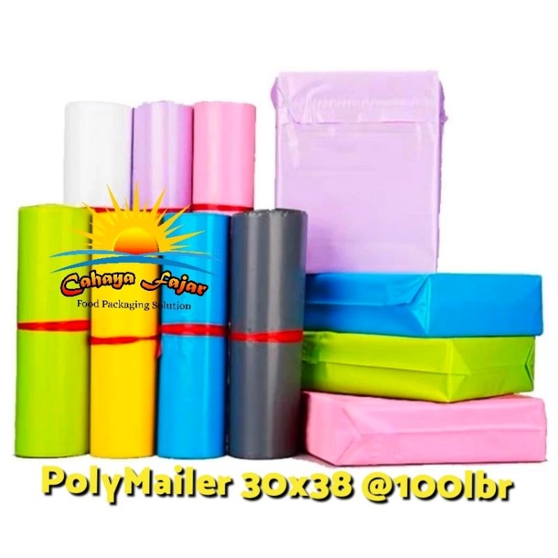 

[Per 100 Lembar] Plastik Packing Online Polymailer 30x38